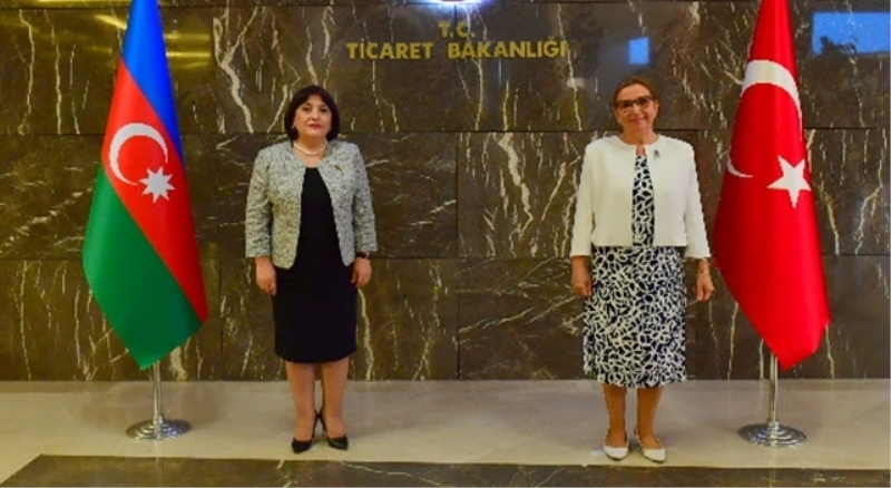 Pekcan, Azerbaycan Meclis Başkanı ile görüştü