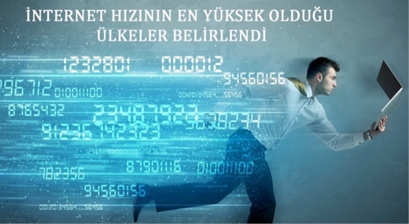 İnternet hızın da 102’nci sıradayız