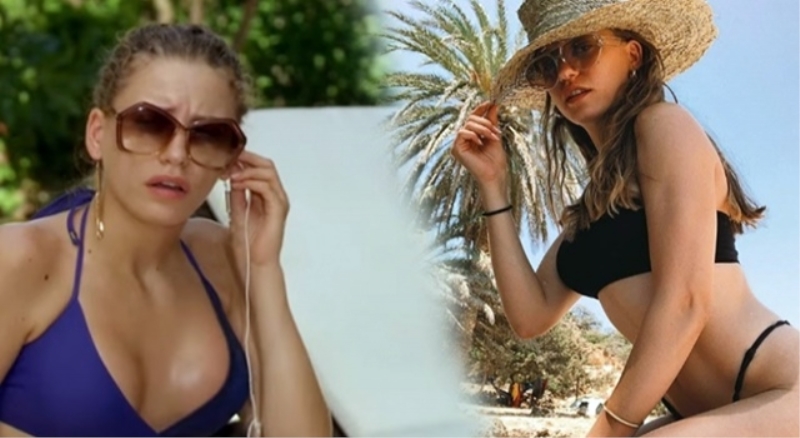 Serenay Sarıkaya, dalga konusu oldu