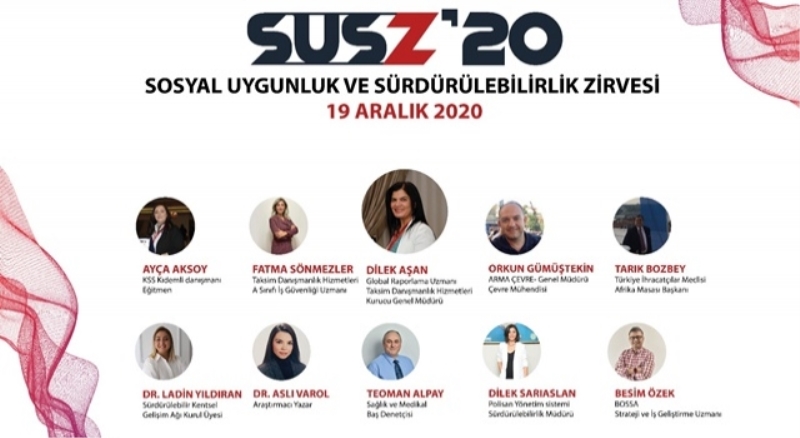 SUSZ’20 Sosyal Uygunluk ve Sürdürülebilirlik Zirvesi