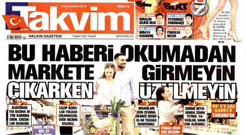 Takvim hayat pahalılığına çare buldu
