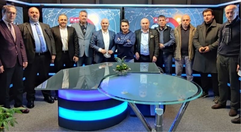 Gazeteciler Kanal 34’de bir araya geldi