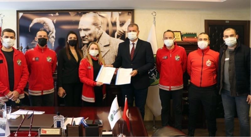 Tire Belediyesi ile TAKED protokol imzalandı