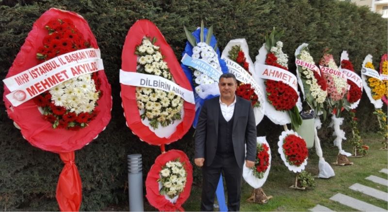 Cezaevinden gelen çelenk