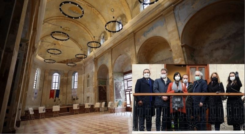 Restorasyonla fresklere ulaşıldı