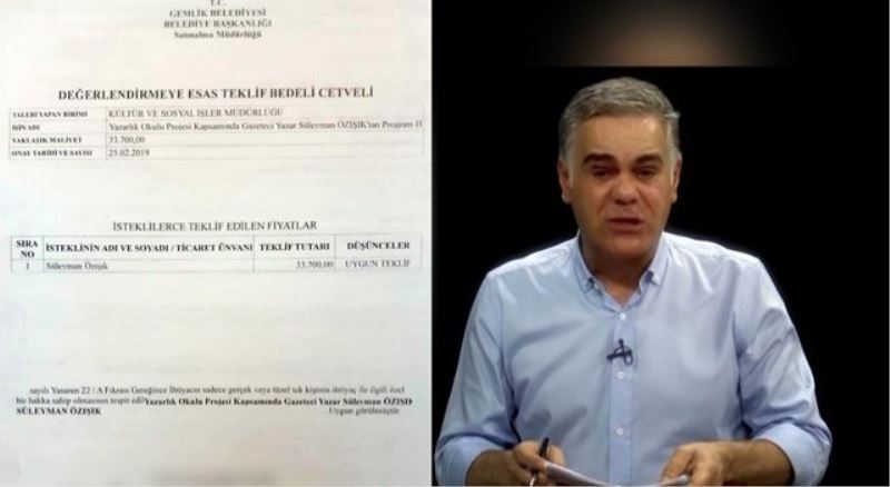 Binlerce lira para almış