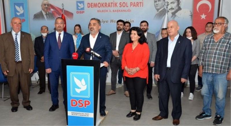 DSP Bilecik İl yönetiminden toplu istifa