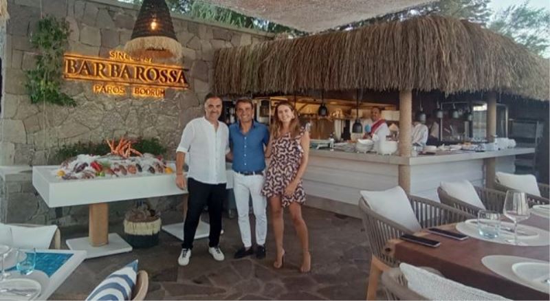 Paros adasının ikonik restorantı Barbarossa açıldı