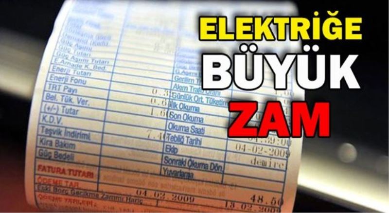 EPDK, elektriğe yüzde 15 zam yaptı!