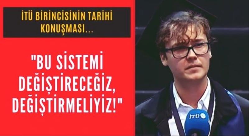 Yozlaşmış bu sistemi değiştireceğiz