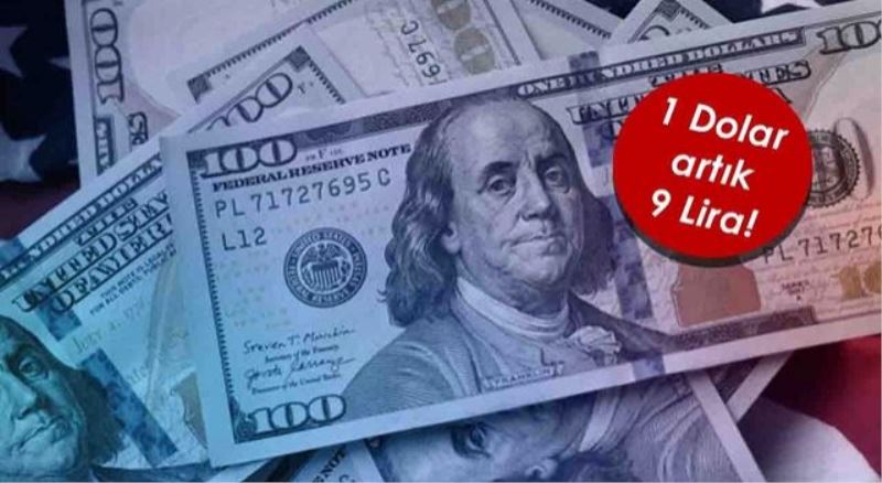 Dolar 9 TL