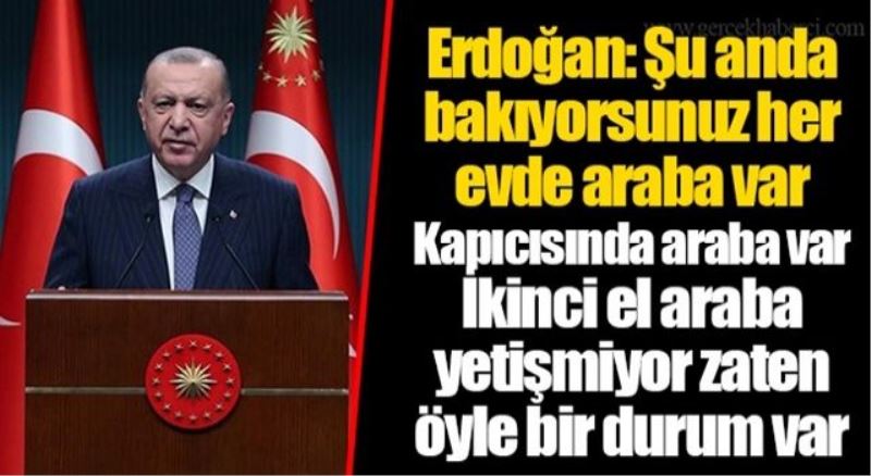 Her evde araba var