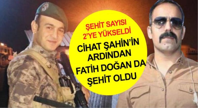 Şehit sayısı 2