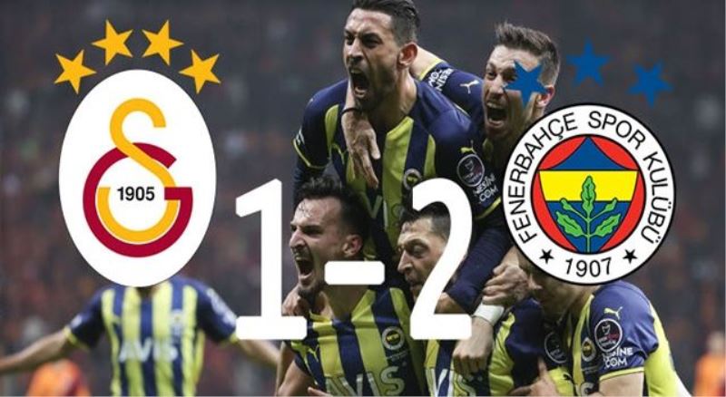 Galatasaray-Fenerbahçe: 1-2