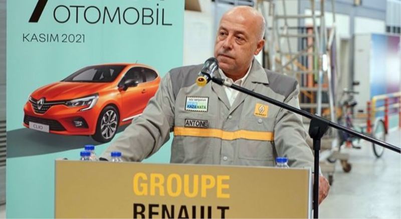 Oyak Renault 7 milyonuncu aracını üretti