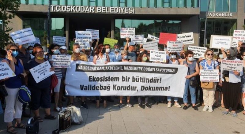 Validebağ Korusu’nda belediyenin ihalesine iptal kararı