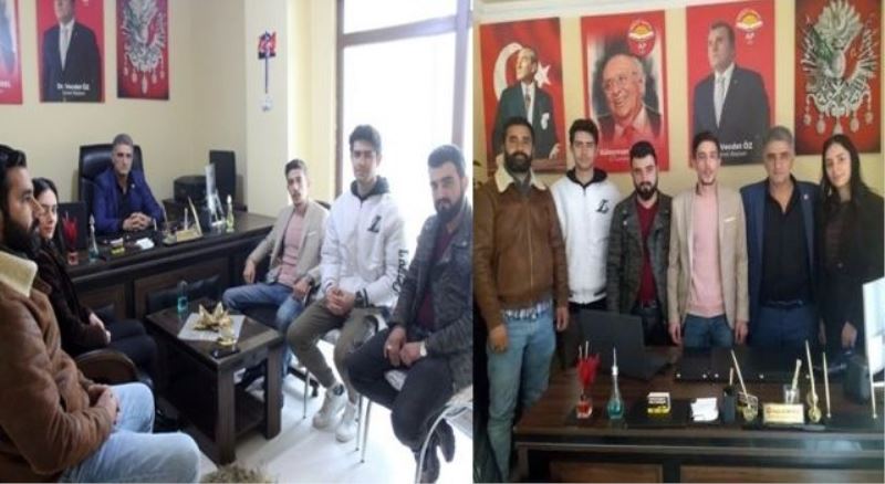 AP, Diyarbakır İl Başkanlığına geçlerden ziyaret