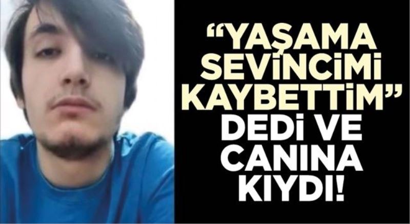 Cemaat yurdunda gördüğü baskıları anlatıp yaşamına son vermişti