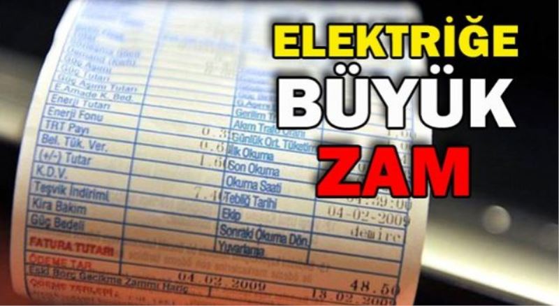 Elektrik zammının altından büyük kıyak çıktı