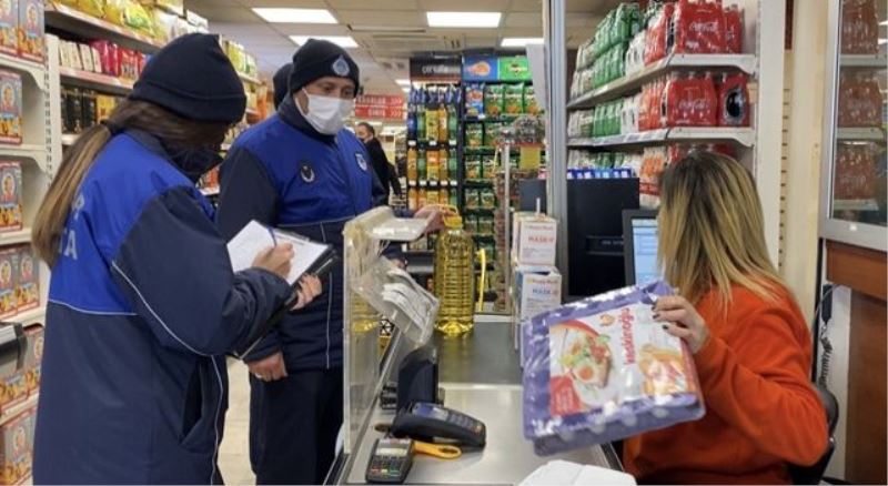 Üsküdar Belediyesi market denetimlerine başladı