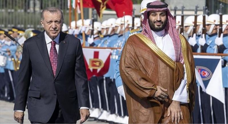 Veliaht Prensi Selman ile Erdoğan görüştü