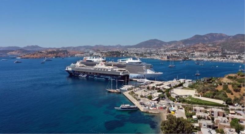 Bodrum kruvaziyer sezonunu kapattı