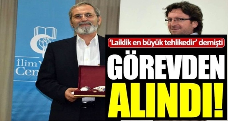 İbrahim Emiroğlu görevden alındı