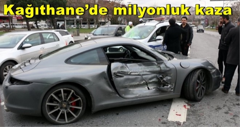 Kağıthane’de milyonluk kaza