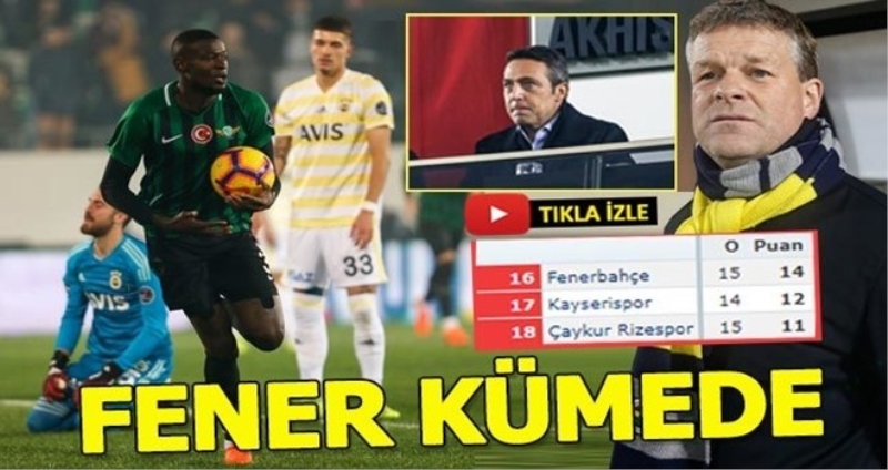 Akhisarspor - Fenerbahçe: 3-0