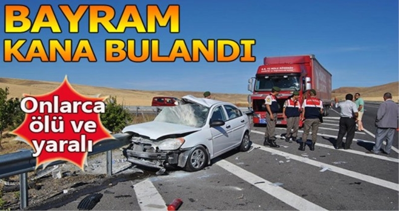 Bayram trafiğinde 56 ölü, 272 yaralı  var