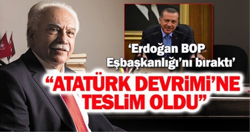 Doğu Perinçek: Tayyip Erdoğan cesur olmak zorunda
