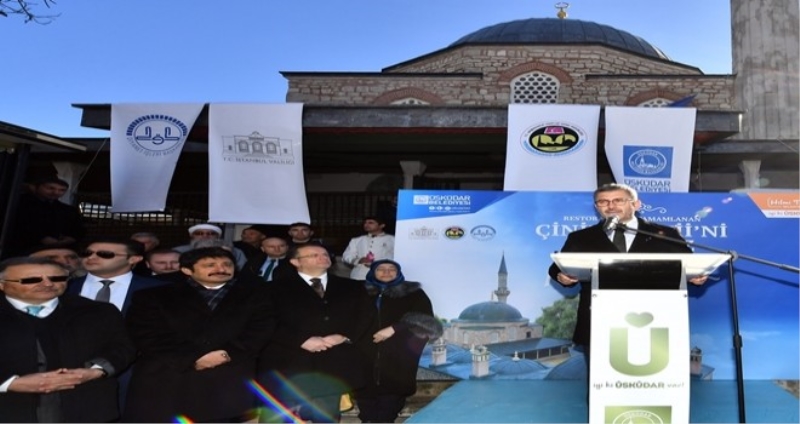 Üsküdar Çinili Camii ibadete açıldı