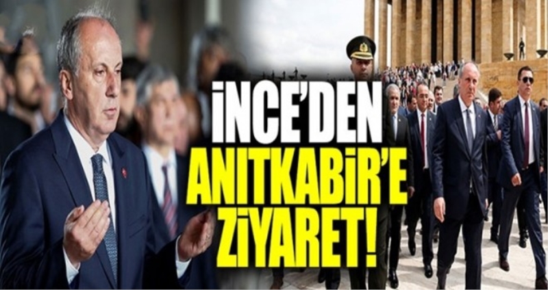 Muharrem İnce, Anıtkabir