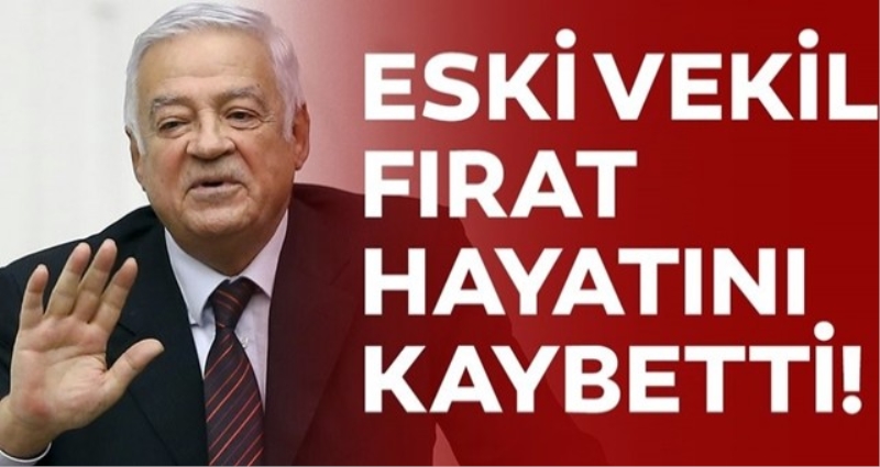 Dengir Mir Mehmet Fırat hayatını kaybetti
