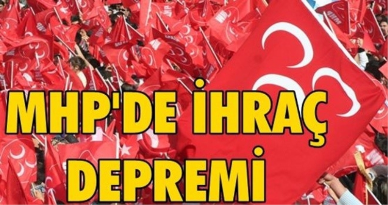 MHP, o 4 ismi ihraç etti