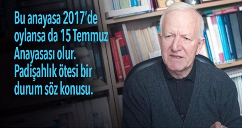 Prof. Kaboğlu: Ülkeyi de cezaevine çevirdiler