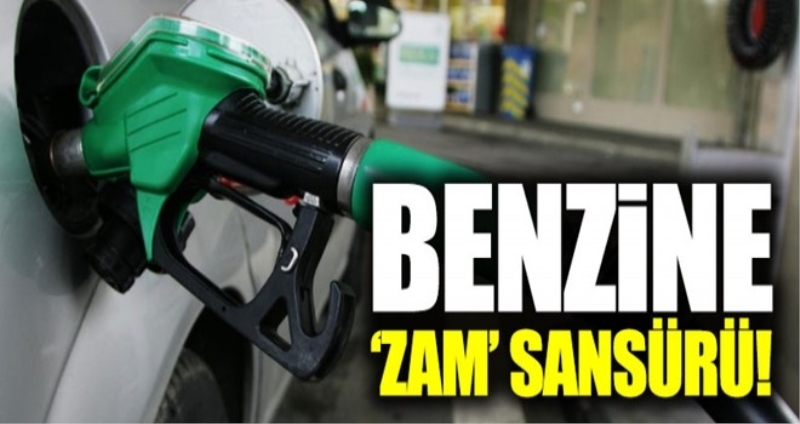 Benzin-Mazot zamlarına sansür geldi
