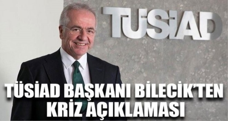 Erol Bilecik: Bu kriz bitmeyecek...