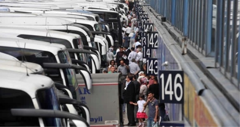 Bayram için otobüs biletleri tükendi