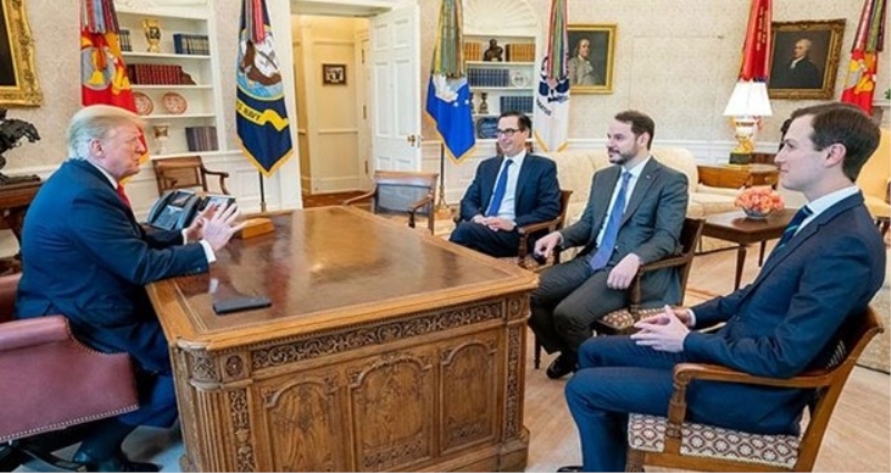 Bakan Albayrak, Trump ile görüştü