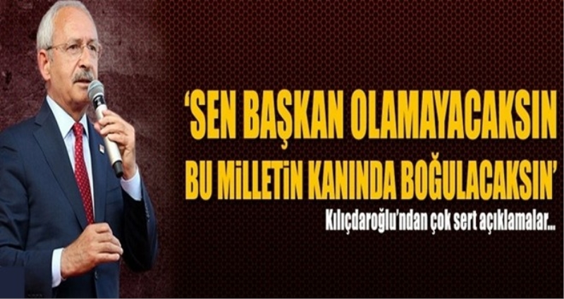 Kılıçtaroglu: Seni başkan yaptırmayacağız