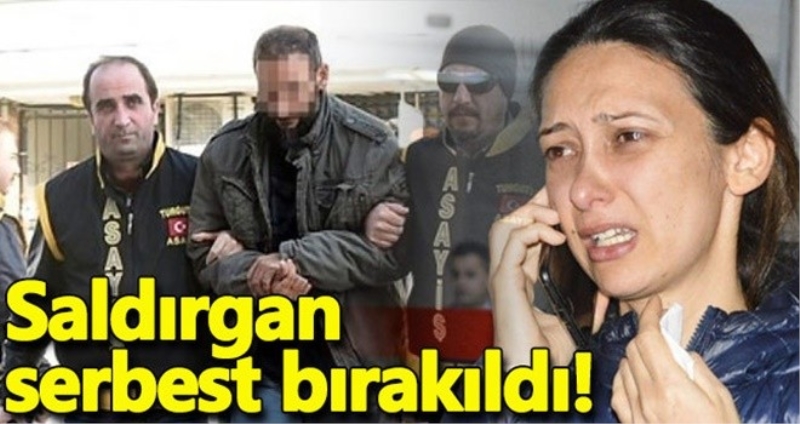 Hamile kadına tekme atan saldırgan serbest bırakıldı